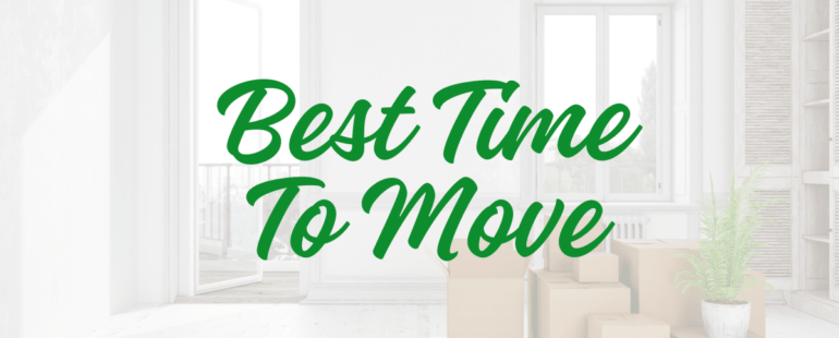 When is the best time to Move?
